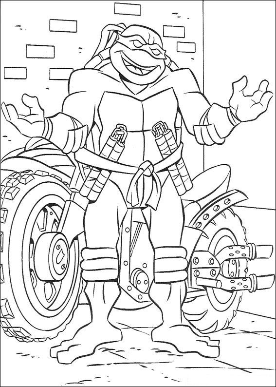 Kids-n-fun.com | Coloring page Ninja Turtles Ninja Turtles